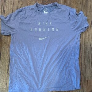 Nike Men's Blue Running Tee